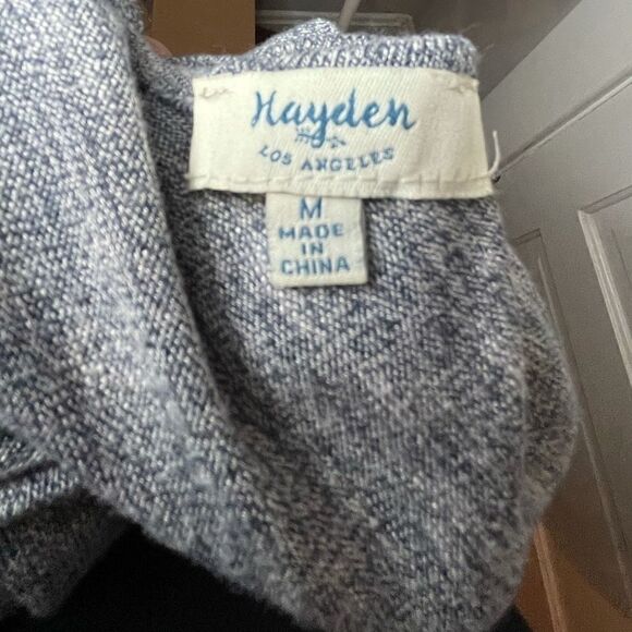 Hayden Dress w/ Lace Sleeve Detail and Cross Back - Picture 8 of 9